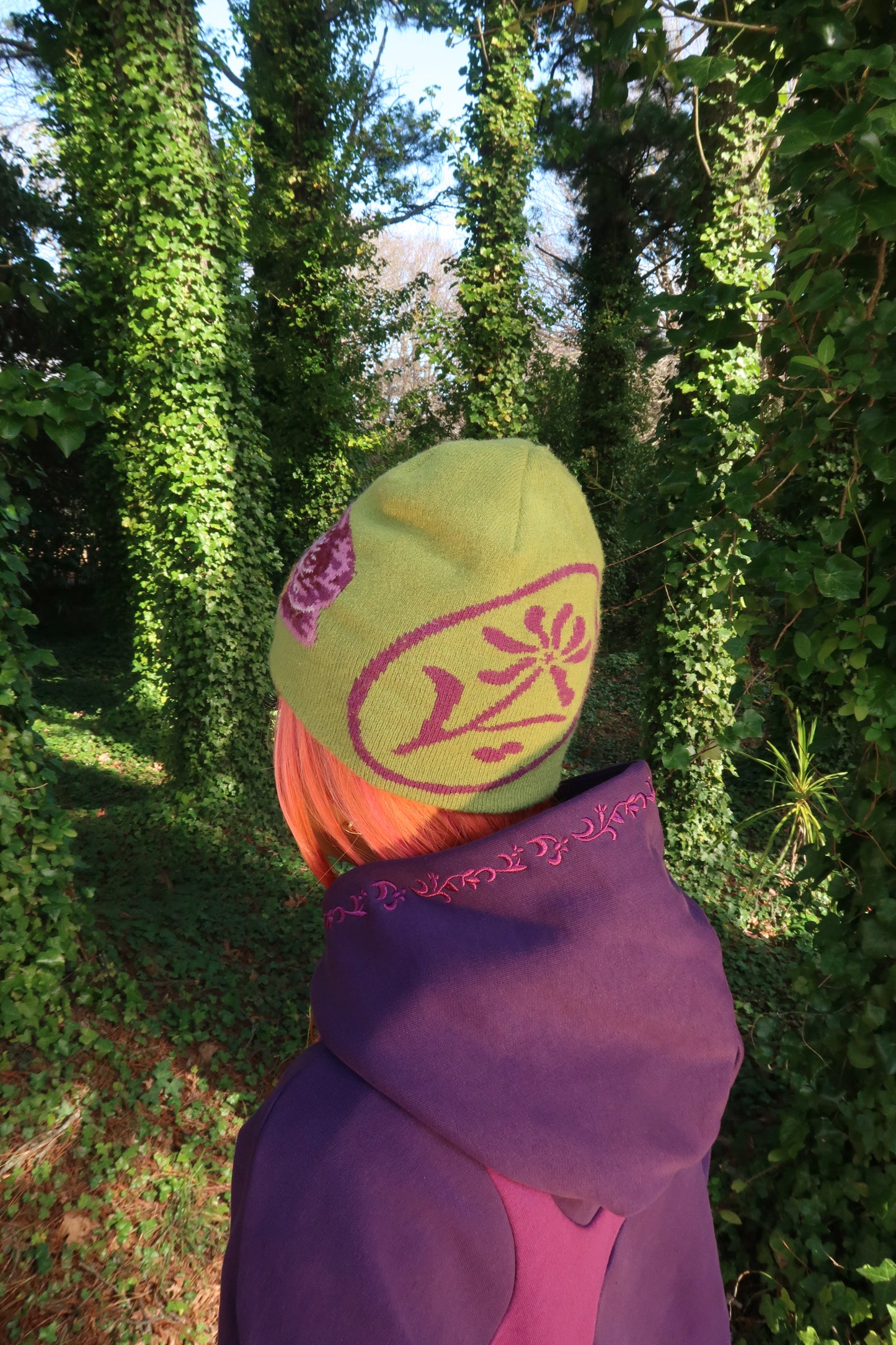 ORCHID BEANIE