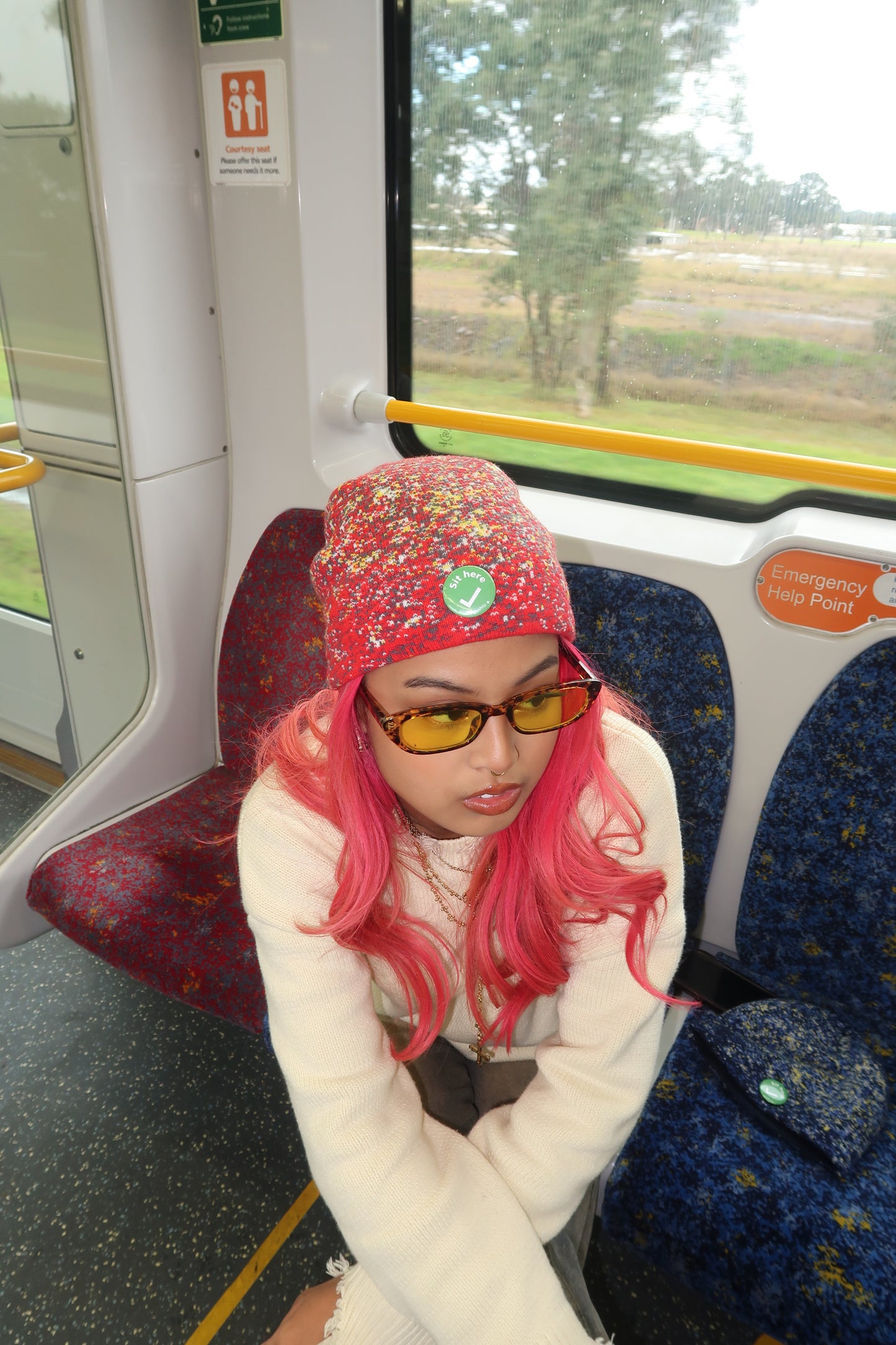 NSW TRAIN PRIORITY BEANIE