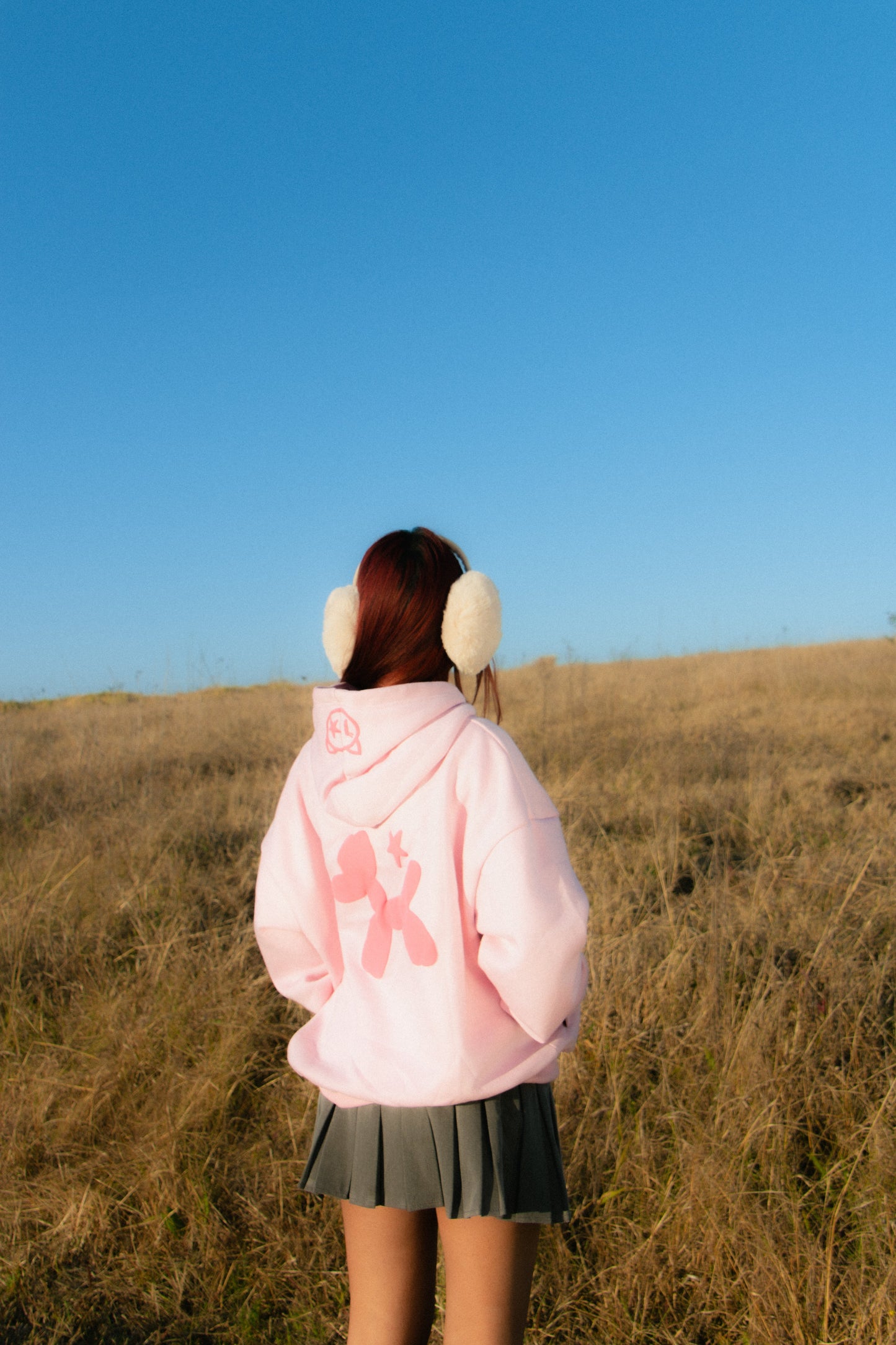 LOBO PINK HOODIE