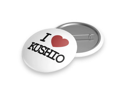 I LOVE KUSHIO PIN