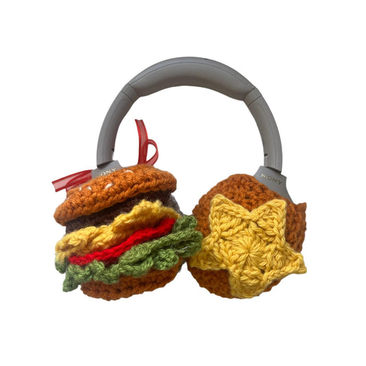 BURGER HEADPHONE COVERS