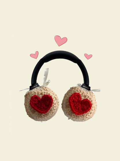 HEART HEADPHONE COVERS ❤︎