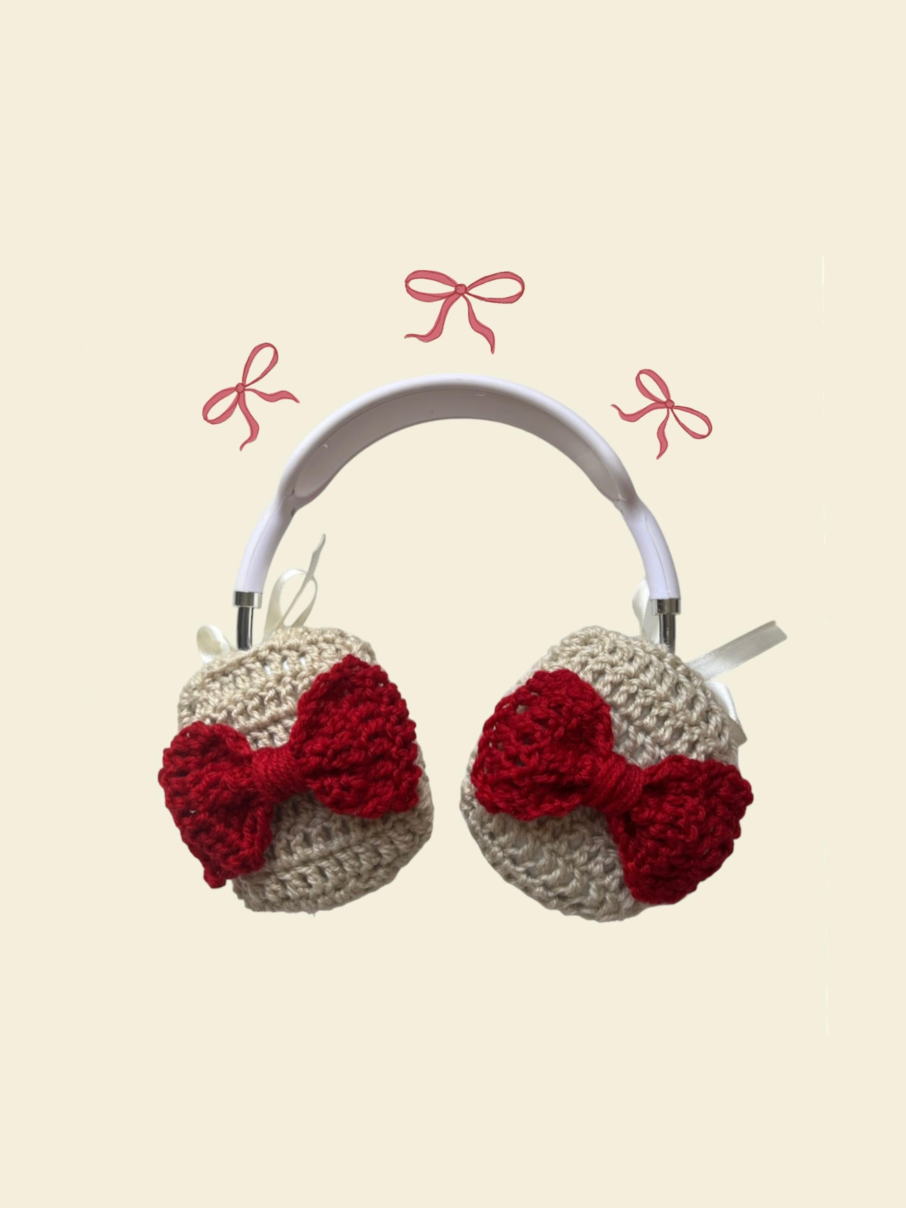 BOW HEADPHONE COVERS ୨୧