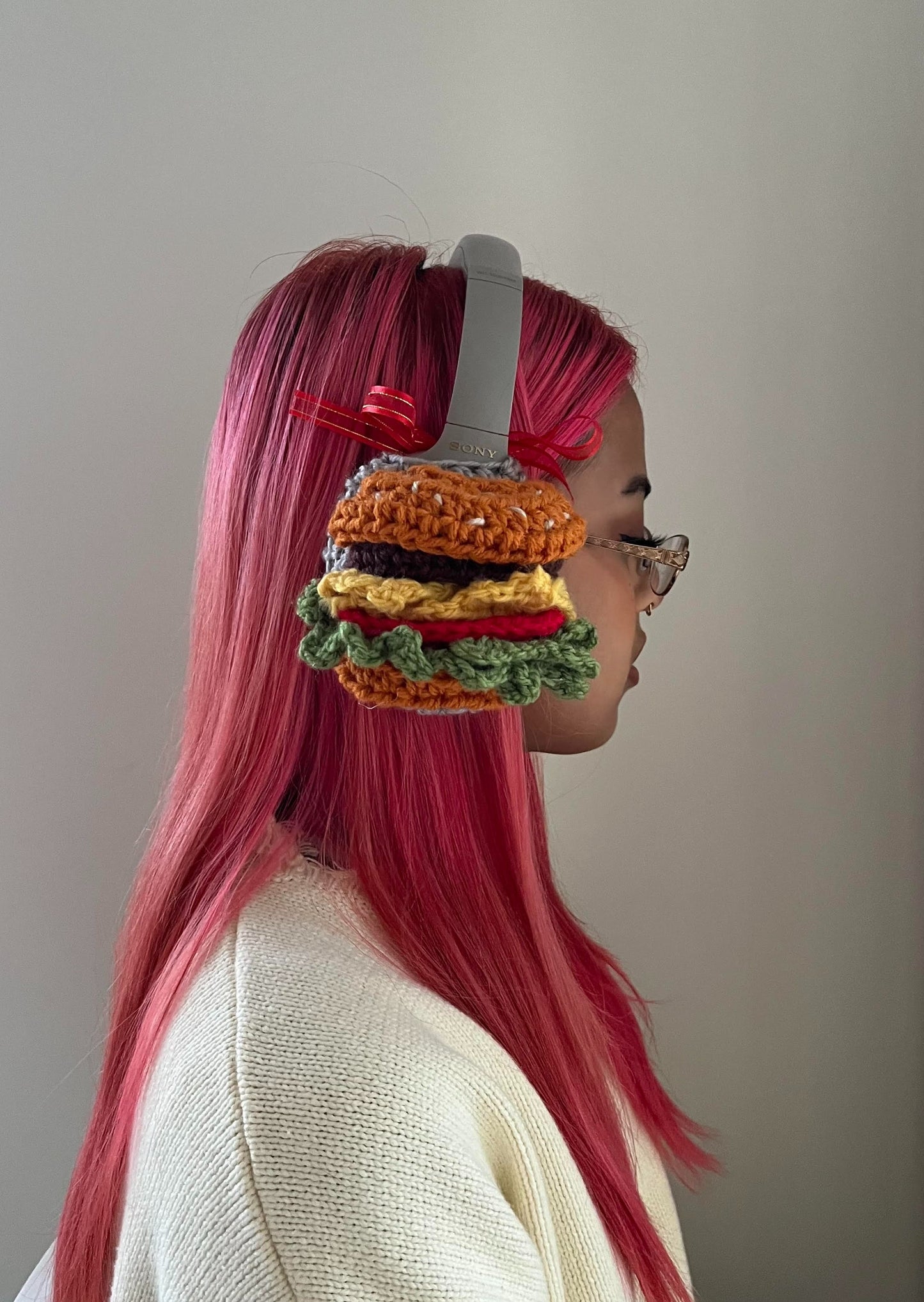 BURGER HEADPHONE COVERS