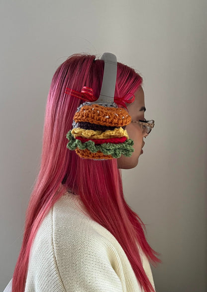 BURGER HEADPHONE COVERS