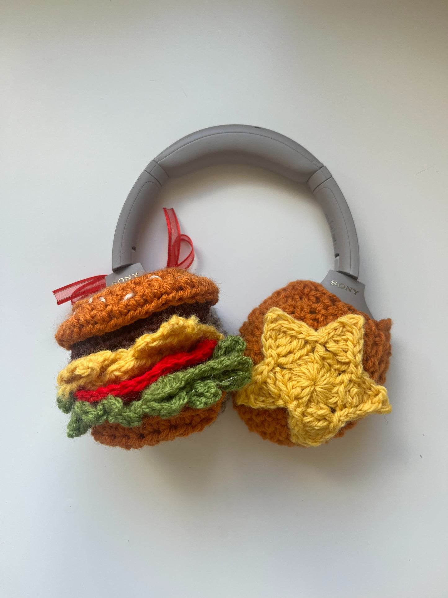 BURGER HEADPHONE COVERS