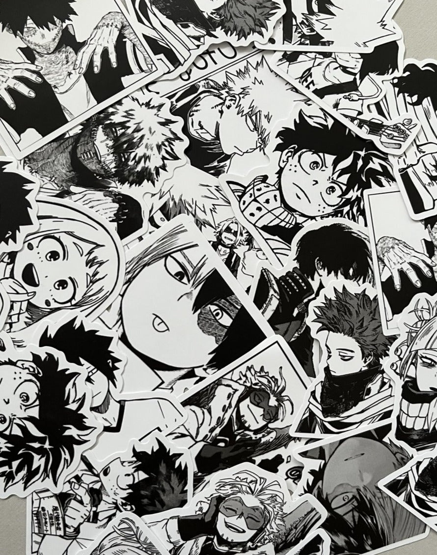 MY HERO ACADEMIA MANGA STICKERS