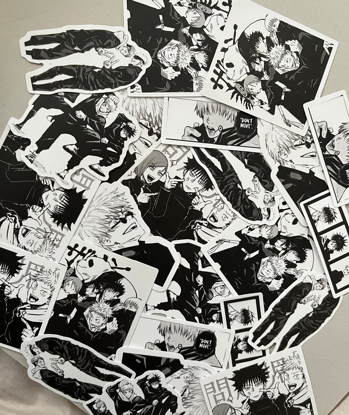 JUJUTSU KAISEN MANGA STICKERS