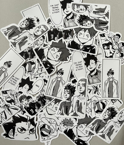 HAIKYUU MANGA STICKERS