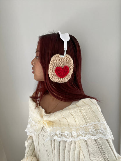 HEART HEADPHONE COVERS ❤︎